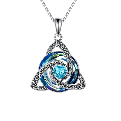 Birthstone Celtic Knot Necklace
