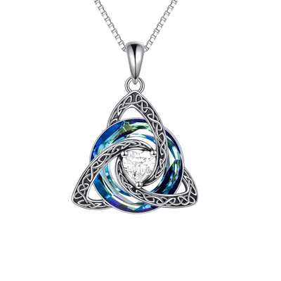 Birthstone Celtic Knot Necklace