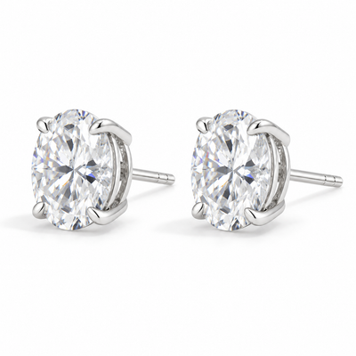 Moissanite Stud Earrings