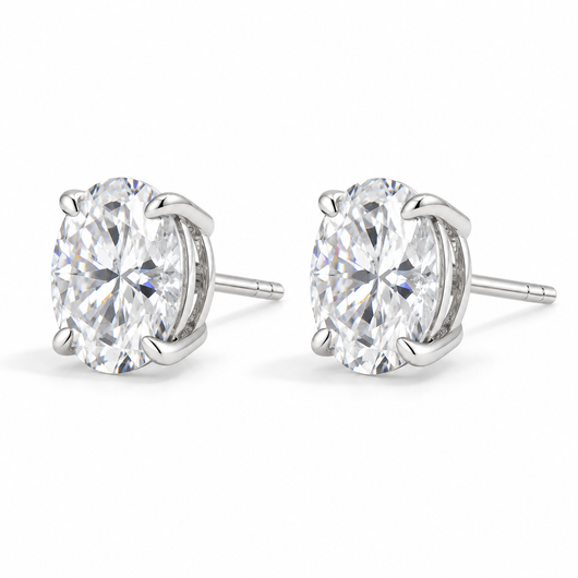 Moissanite Stud Earrings