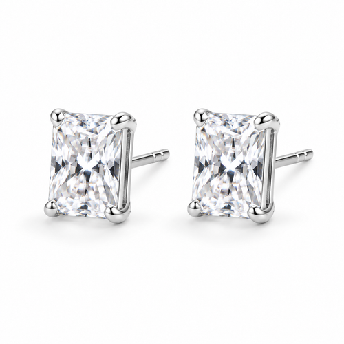 Moissanite Stud Earrings