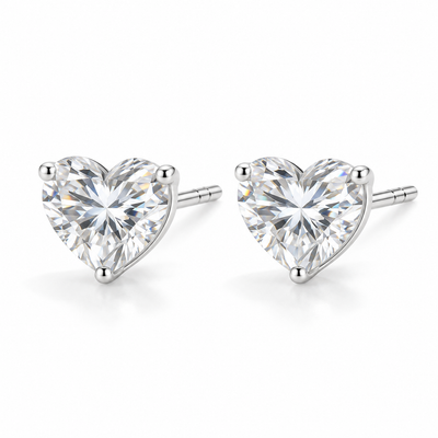 Moissanite Stud Earrings
