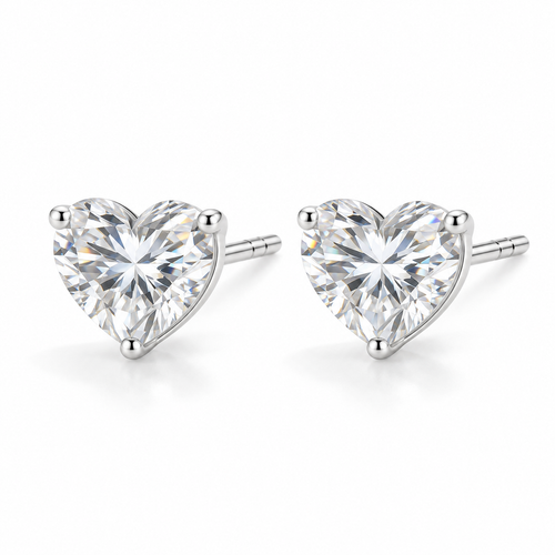 Moissanite Stud Earrings