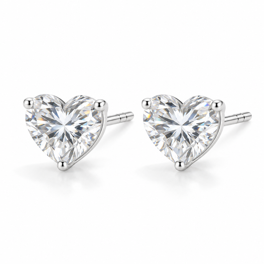 Moissanite Stud Earrings