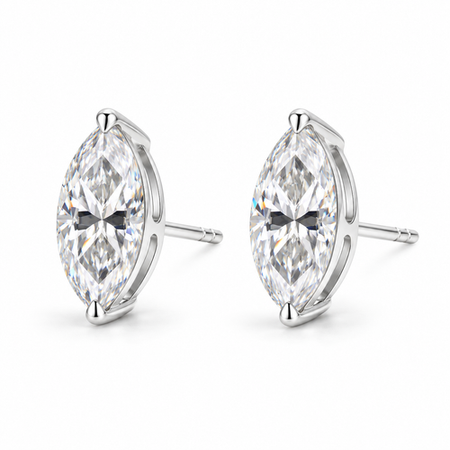 Moissanite Stud Earrings