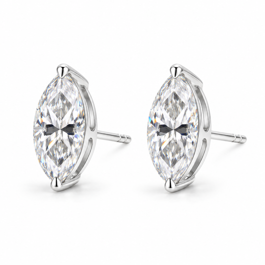 Moissanite Stud Earrings