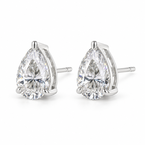 Moissanite Stud Earrings