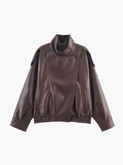 Faux Leather Jacket