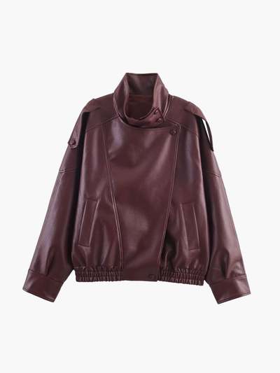 Faux Leather Jacket